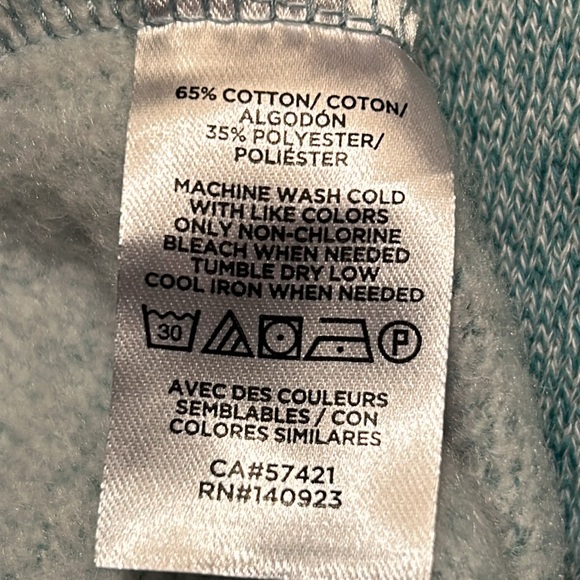 Loft puffy shoulder soft thick warm feminine sweatshirt upgraded casual - Picture 3 of 6